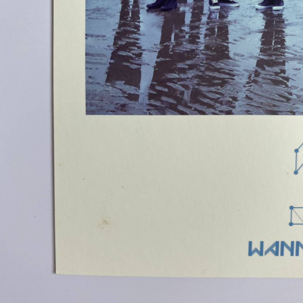 WANNA ONE SEUNGWOO SIGNED 1ST MINI ALBUM 'TO BE ONE' SKY VERSION